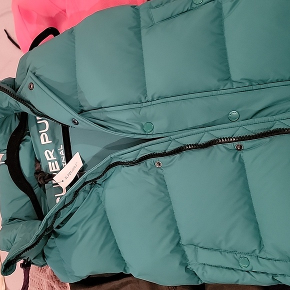 SOLD *** Super World™ THE SUPER PUFF™ Vest — Beryl Green — XXS - Picture 14 of 14